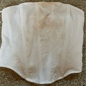 WHITE BUTTERFLY CORSET🦋